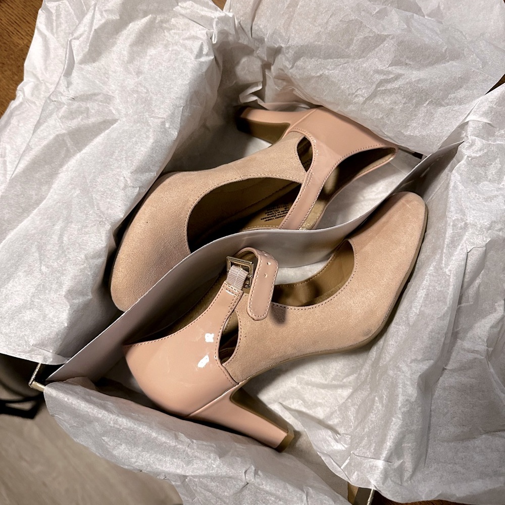 Mary Jane style heels